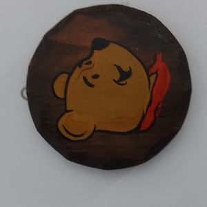 Vintage Winnie The Pooh wall plaque.